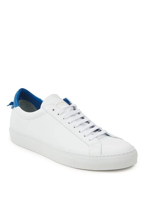 givenchy white lace-up sneakers size us 9 regular m b|GIVENCHY City Sport Leather Sneakers for Men .